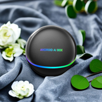 Untuk 8GB+128GB Qualcomm Snapdragon 6125 Octa-core Android 12 Wireless Car AI Box CarPlay untuk 5.0 Dual-Band Wi-Fi HD MI