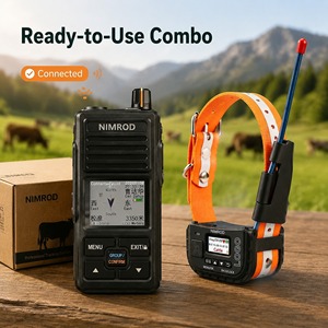Radio bidirectionnelle <span class=keywords><strong>longue</strong></span> <span class=keywords><strong>portée</strong></span> pour équipe de <span class=keywords><strong>chasse</strong></span> avec collier GPS double pour les missions de <span class=keywords><strong>chasse</strong></span> en extérieur et en cross-country - Product Image 4
