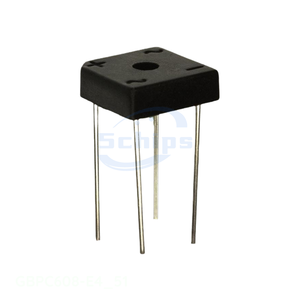 4-Square, GBPC-6 GBPC608-E4/51 Diodes Electronic Circuit Components Original - Product Image 1
