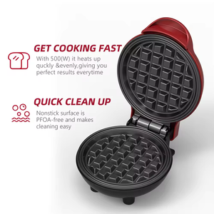 Bán buôn Chất lượng cao cơ thể thép không gỉ điện Vòng Waffle <span class=keywords><strong>maker</strong></span> với Top bán - Product Image 4