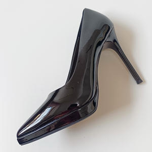 <span class=keywords><strong>Zapatos</strong></span> de tacón alto para <span class=keywords><strong>mujer</strong></span> con diseño de <span class=keywords><strong>cordones</strong></span> de <span class=keywords><strong>charol</strong></span> puntiagudo Bombas con estilo sexy Stilettos de plataforma para <span class=keywords><strong>mujer</strong></span> para uso diario - Product Image 4