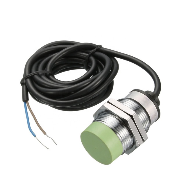 High Quality Non Flush Mount M30 Inductive Proximity Sensor 2 Wire with Cable 15mm Detection Distance 10-30V DC