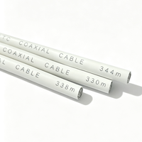 Adaptador de TV Satelital RF JinJin Macho-Hembra, 21VATC 17VATC 19PATC, Conector Coaxial de Compresión con Conductor de Cobre Tipo F