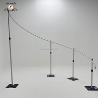Nouvel Arrivage ANNIELU – Arche de Mariage en Alliage d'Aluminium Réglable en Forme de S pour Décoration de Scène, Événements et Fêtes