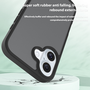 2024 New for iPhone 16 Pro Max <strong>Case</strong> Matte Black TPU Soft Shockproof Slim Thin <strong>Cell</strong> <strong>Phone</strong> <strong>Case</strong> for iPhone 16 15 14 13 Plus - Product Image 3