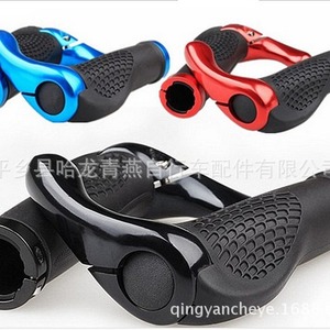 Puños para manillar de bicicleta de montaña, 22,2 mm, aleación de aluminio, antideslizantes, multicolor, importados - Product Image 2