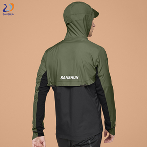 Tùy Chỉnh Không Thấm Nước Theo Dõi Chạy Áo Khoác Thể Thao Pro Đào Tạo Ngoài Trời Polyester Nhẹ Da Áo Khoác Gió Nghỉ Cho Nam Giới - Product Image 3