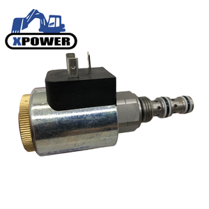 Pompe à piston hydraulique Xpower 24V avec électrovanne 177-6820 159-9458 1776820 pour compacteur et excavatrice CS-563D CS-531D – Garantie 6 mois - Product Image 4