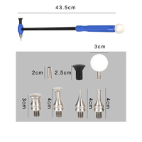 Kit d'outils de réparation automobile en acier inoxydable pour carrosserie, idéal pour les outils manuels PDR et l'application mécanique automobile