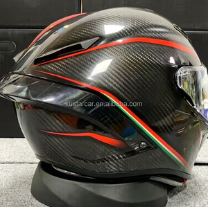 Helm Full <span class=keywords><strong>Face</strong></span> Serat Karbon Kekuatan Tinggi PISTA GPRR, Untuk Balap Motor dan Berkendara di Jalan Raya, Helm Pelindung Motor - Product Image 3