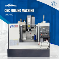 Fraiseuse verticale CNC VMC 640 modèle 3 4 axes 5 axes Machine de perçage et de fraisage