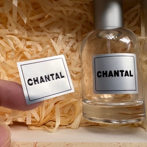 Tùy chỉnh sinh thái thân thiện dính dập nổi Glossy Matte logo dập nổi nhãn dán nhãn, không thấm nước lá vàng nhãn mỹ phẩm - Product Image 5