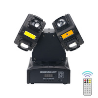 Projecteur de scène DJ LED DMX double tête Shadow Little Gecko 150W RGBW avec faisceau mobile pour discothèque et soirées, OEM/ODM d'usine