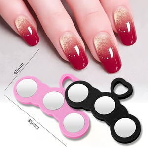 Ensemble de stylos aimantés pour ongles effet œil de chat 3 en 1 avec guides magnétiques circulaires pour vernis gel effet œil de chat - Product Image 2