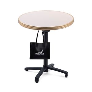 Lifepursue <span class=keywords><strong>Table</strong></span> <span class=keywords><strong>de</strong></span> salle à manger extérieure en HPL meubles <span class=keywords><strong>de</strong></span> bistro français - Product Image 2