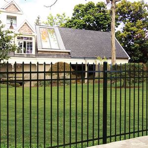 Clôture de jardin décorative en métal fer forgé en acier galvanisé Clôture Gardon en métal Garde-corps en aluminium Poteaux de clôture en acier - Product Image 2