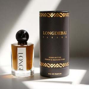 Factory Mens Irregular Perfume Spray <b>Bottle</b> Clear Empty Crimp 30ml 50ml 100ml Glass Perfume <b>Bottle</b> with Gift <b>Box</b> - Product Image 4