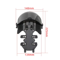 Soporte para teléfono celular N-star, soporte para teléfono con adhesivo para visera solar, soporte para teléfono móvil con pegamento para tablero de coche, soporte para teléfono para motocicleta