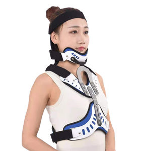 Attelle de fixation de la tête et de la poitrine réglable Fractures vertébrales lombaires thoraciques cervicales postopératoires - Product Image 5