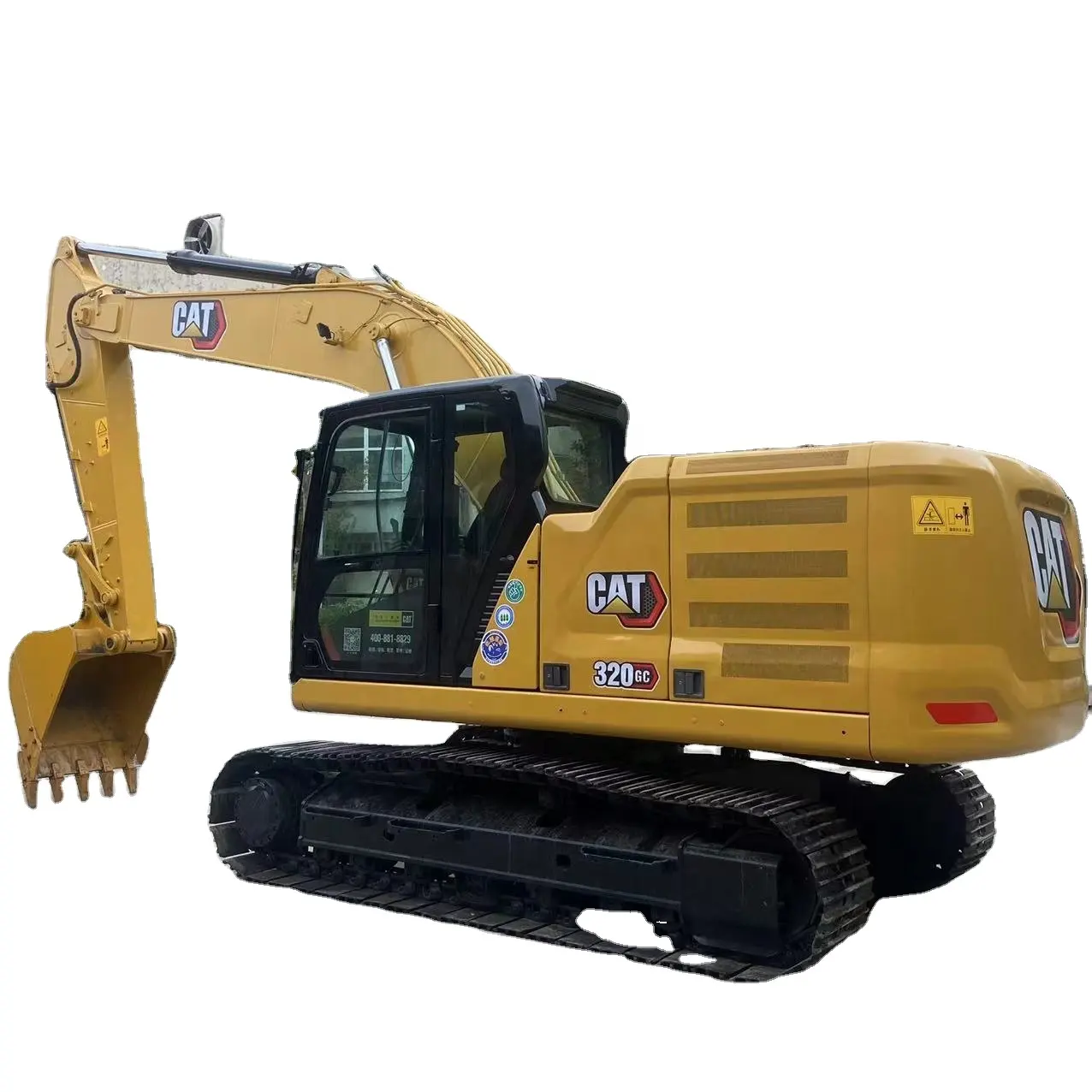 Excavadora de oruga usada barata de 20 toneladas CAT 320GC 320GX Excavadora hidráulica 90% nueva