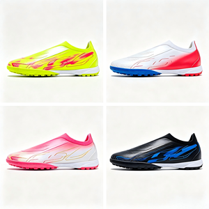 Scarpe da <span class=keywords><strong>Calcio</strong></span> Indoor IC con Tomaia in PU, Resistenti all'Usura e Antiscivolo, Unisex, per Tutte le Stagioni, per Allenamento - Product Image 3