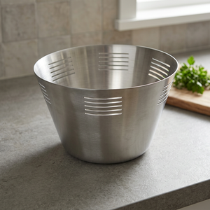 Stainless Steel Storage Basket Bowl Modern Design Kitchen Organization Container Multifunctional Metal <b>Bin</b> for Neatening - Product Image 2