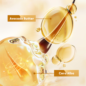 Aceite de rosa, biotina, aceite de argán, frambuesa, limón, cera de coco para el cabello, producto para el cuidado del cabello - Product Image 2