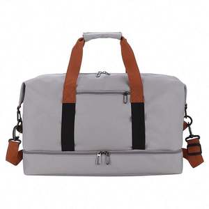 Sac de Sport avec Compartiment à Chaussures Imprimé avec Logo Personnalisé, Sublimation Imperméable, Rose, Danse, Voyage, Duffle - Product Image 2