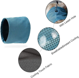 Dog Collars Cooling Pet Bandana <b>Air</b> <b>Conditioner</b> Wearable Neck <b>Cooler</b> Cooling Bandana Collar for Dogs Neck Ring <b>Cooler</b> for Summer - Product Image 5