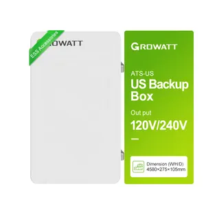 GROWATT ATS-US otomatik Transfer anahtarı abd bölünmüş faz trafo 5000VA 11400VA güç yedek kutusu