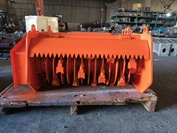 Broyeur forestier SLN personnalisable de qualité industrielle, accessoire de broyage du bois pour le développement des terrains sauvages et les projets de récupération après incendie