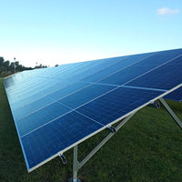 Système de poteaux solaires à vis en acier galvanisé à chaud, prix de gros, structure de montage solaire pour ferme solaire à grande échelle
