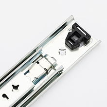 Heavy Duty 120kg 304 Aço Inoxidável Full Open Ball Bearing Slide Bloqueio para Painéis Solares Ao Ar Livre Indoor Cozinha Pesca Ferramentas