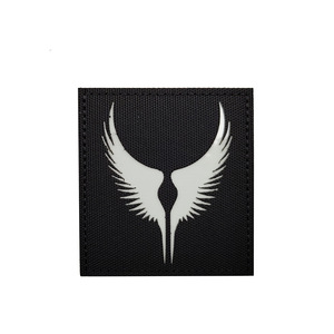Infrarouge Réfléchissant Laser-Cut Iron-On pour Dos Adhésif Autocollant 'Demon Hunter' Squelette Doigts Veilleuse Écologique - Product Image 4