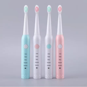 Cepillo de Dientes Eléctrico OEM, Limpieza como de un Dentista, Recargable, 5 Modos Opcionales con 4 Cabezales de Repuesto - Product Image 1