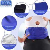 Compresse à froid Flexible personnalisée, Gel de glace réutilisable pour le soulagement des douleurs dorsales, offre spéciale