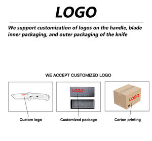 Coltello Tattico a Lama Fissa Affilata, Portatile, con Manico in Fibra di Vetro Nero-Verde, per Caccia e Attività all'Aperto - Product Image 3