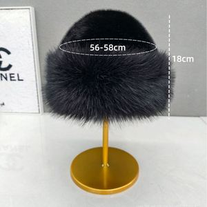 2025 New Cartoon Pattern Casual Cycling Bucket Hats for Autumn Faux Fur & Plush <b>Material</b> Thick & Warm Unisex Four Seasons - Product Image 2