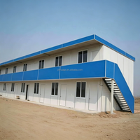 Maison préfabriquée de type T au design économique et moderne, structure en acier avec installation facile, panneau sandwich personnalisé pour application scolaire