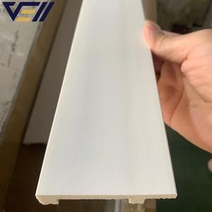 VELL OEM Factory Easy Installation Design Wall Base Board <strong>Pvc</strong> Ps Skirting <strong>Baseboard</strong> - Product Image 3