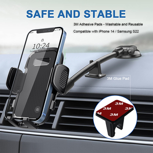 Hot Selling Commercial Car Phone <strong>Holder</strong> for Car 360 Rotatable Car Mount for Dashboard Windscreen Phone Stand for All Phones Use - Product Image 4