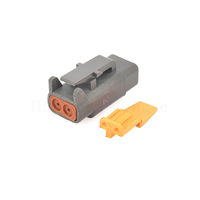 Kit de Conectores de 2 Pines DTM04-2P/DTM06-2S, Serie Deutsch DTM, Enchufe Automotriz Impermeable de 2 Pines