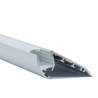 Profilé en aluminium 6063-T5 pour bandes LED, décorations, service de découpe LS-103