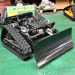 Miễn phí vận chuyển 7HP 8HP 9HP điều khiển từ xa cỏ cắt mini RC <span class=keywords><strong>Robot</strong></span> Máy cắt cỏ với tuyết cày - Product Image 3