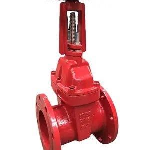 Borracha Sluice assento portão válvula DN50-DN2100 gaerbox Ductile Ferro não-ascendente haste GGG50 QT450 com preço