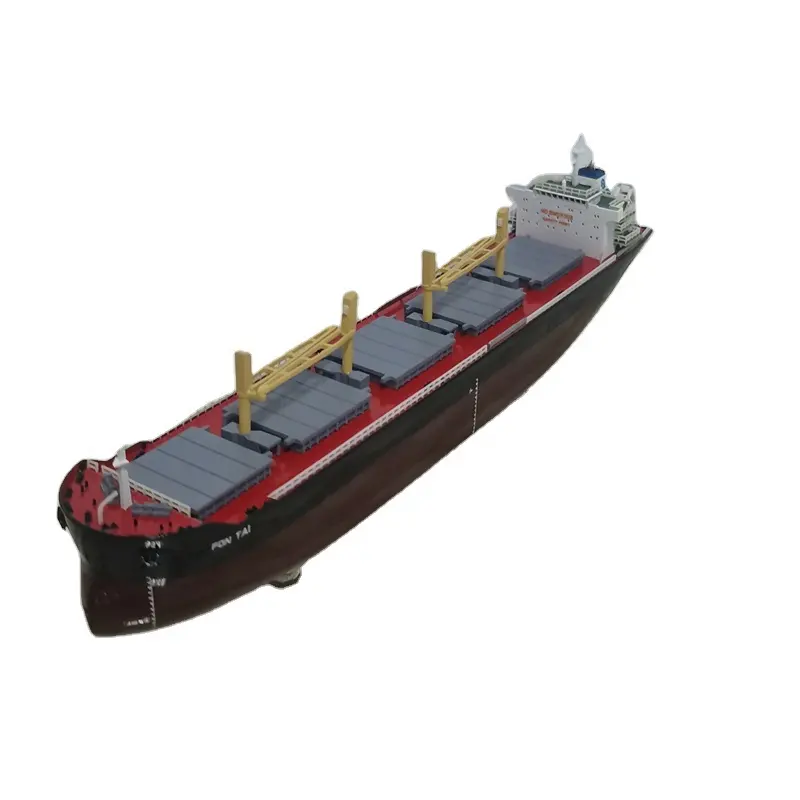 מותאם אישית 3D ספינה סולם מתנת דגם מטען סירת כלי פיזי דגם ביצוע עם צבע עץ בסיס