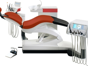 Sillón Dental Eléctrico con Luz LED de Operación, Sistema de Limpieza Automática del Escupidera, Unidad Dental Tapizada, Equipo Clínico - Product Image 4