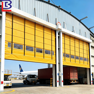 <span class=keywords><strong>Rideau</strong></span> de <span class=keywords><strong>porte</strong></span> en PVC de grande taille à grande vitesse certifié CE pour entrepôt, usine, <span class=keywords><strong>porte</strong></span> à empilage rapide - Product Image 2