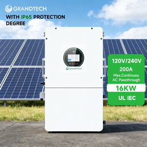 Grandtech Version US Onduleur Solaire Hybride à Onde Sinusoïdale Pure Hors Réseau 15kW 18kW 16kW 48V 24V 3kVA 240V 120V - Product Image 3