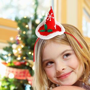 Diadema de Plástico Moderna con Diseño Navideño, Gorro de Elfo Decorativo, Accesorio para la Cabeza, para Niños y Adultos, Artículos para Fiestas, Diadema de Santa Claus - Product Image 2